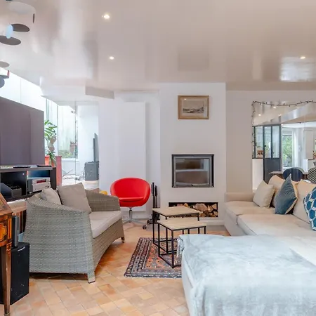 Unique 4br Architect House With Private Terrace 4* פריז